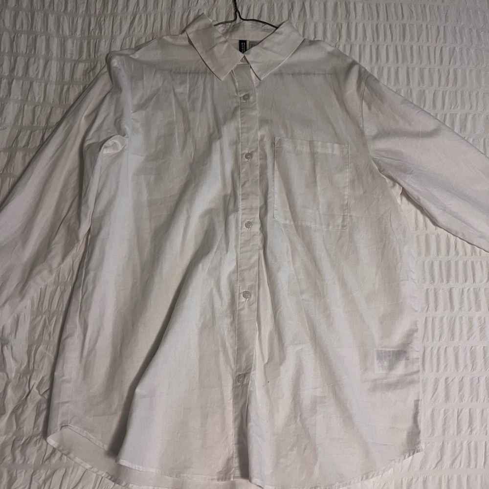 H&M Oversized Button Down Long Sleeve